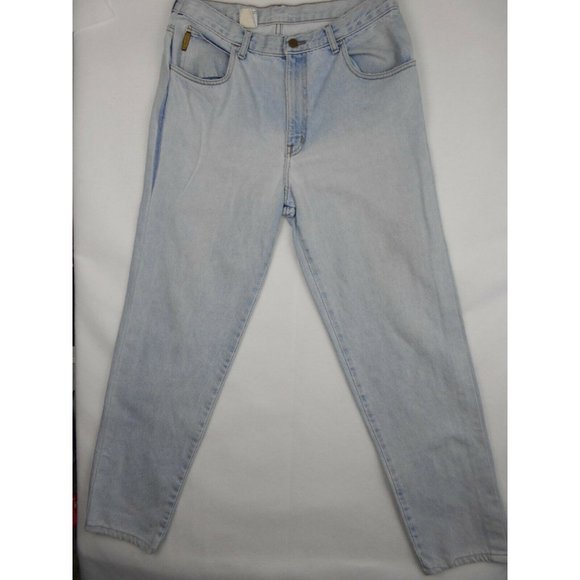 VTG Armani jeans Sz. 36x32 Men’s button fly 100% cotton Simint Industria SPA - Picture 4 of 12